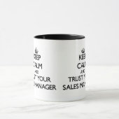 Behalten Sie Ruhe und vertrauen Sie Ihrem Tasse (Zentrum)