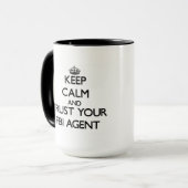 Behalten Sie Ruhe und vertrauen Sie Ihrem Tasse (Vorderseite Links)