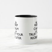 Behalten Sie Ruhe und vertrauen Sie Ihrem Tasse (Zentrum)