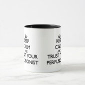 Behalten Sie Ruhe und vertrauen Sie Ihrem Tasse (Zentrum)