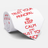 Behalten Sie Ruhe und vertrauen Sie Ihrer Krawatte (Gerollt)