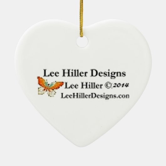 Behalten Sie Ruhe und Wanderung an Keramikornament (Hinten)