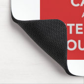 Behalten Sie Ruhe und zitieren Sie Ihre Quellen Mousepad (Ecke)