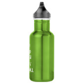 Behalten Sie Ruheund Spielnetball-Zitat Trinkflasche (Rechts)