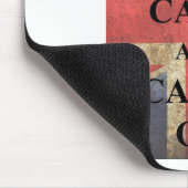 Behalten Sie ruhig, britische Flagge Mousepad (Ecke)
