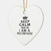 Behalten Sie ruhig, mir zu vertrauen, den ich eine Keramikornament (Links)