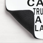 Behalten Sie ruhig, mir zu vertrauen, den ich eine Mousepad (Ecke)