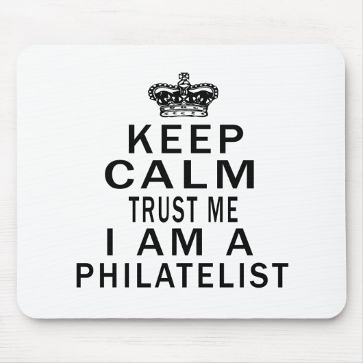 Behalten Sie ruhig, mir zu vertrauen, den ich eine Mousepad (Vorne)