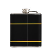 Behalten Sie ruhig, on-line-Schablone zu Flachmann (Rückseite)