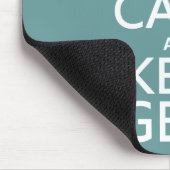 Behalten Sie ruhig und behalten Sie Tauben - alle Mousepad (Ecke)