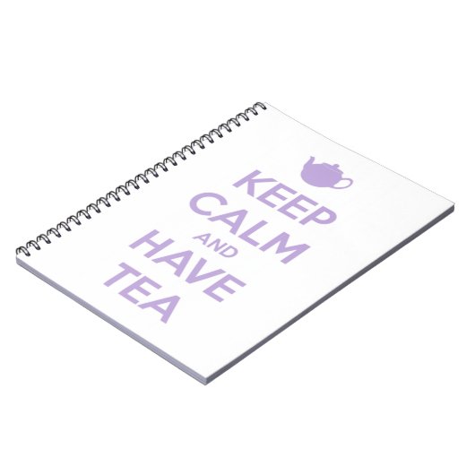 Behalten Sie ruhig und haben Sie Notizblock (Linke Seite)