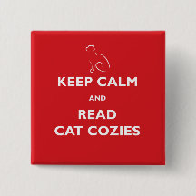 Behalten Sie ruhig und lesen Sie Katze Cozies