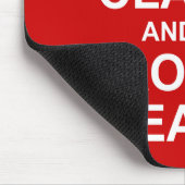 Behalten Sie ruhig und lesen Sie Mousepad (Ecke)