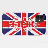 behalten Sie ruhig und machen Sie Case-Mate iPhone Hülle (Rückseite (Horizontal))