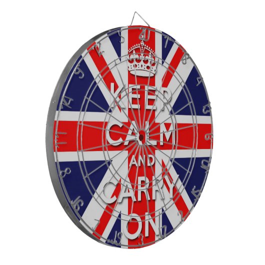 behalten Sie ruhig und machen Sie Dartscheibe (Vorderseite Links)