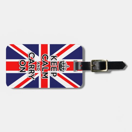 behalten Sie ruhig und machen Sie Gepäckanhänger (Vorderseite horizontal)