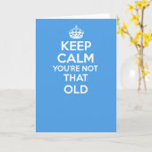 Behalten Sie ruhig und machen Sie Grußkarte - Karte (Gelbe Blume)