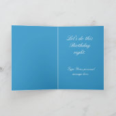 Behalten Sie ruhig und machen Sie Parodie-Karte Karte (Innenseite)