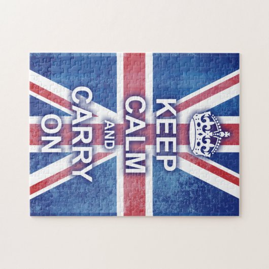 Behalten Sie ruhig und machen Sie Puzzle (Horizontal)