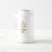 Behalten Sie ruhig und machen Sie Tasse weiter (Vorderseite Links)