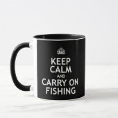 Behalten Sie ruhig und machen Sie weiter zu Tasse (Links)