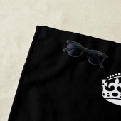 Behalten Sie ruhig und singen Sie Showtunes Strandtuch (Beispiel)