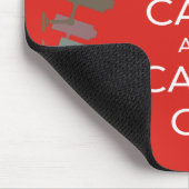 BEHALTEN SIE RUHIG UND TRAGEN SIE CCTV AUF MOUSEPAD (Ecke)