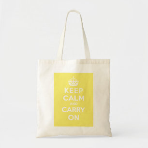 Behalten Sie ruhig und tragen Sie On_BAG_LEMON Tragetasche