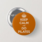 BEHALTEN Sie RUHIG und tun Sie pilates Button (Vorne & Hinten)