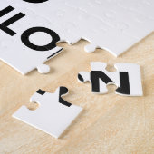 Behalten Sie ruhig und tun Sie Triathlon Puzzle (Seite)