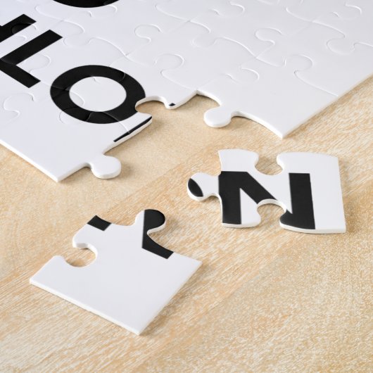 Behalten Sie ruhig und tun Sie Triathlon Puzzle (Seite)