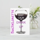 Behalten Sie ruhige Einladung (Stehend Vorderseite)