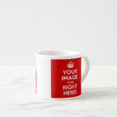 Behalten Sie ruhige Espresso-Schale Espressotasse (Vorderseite Rechts)
