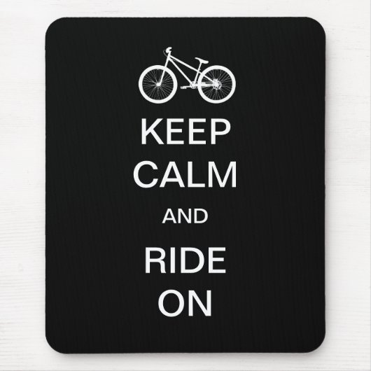 Behalten Sie ruhige Fahrt an Mousepad (Vorne)