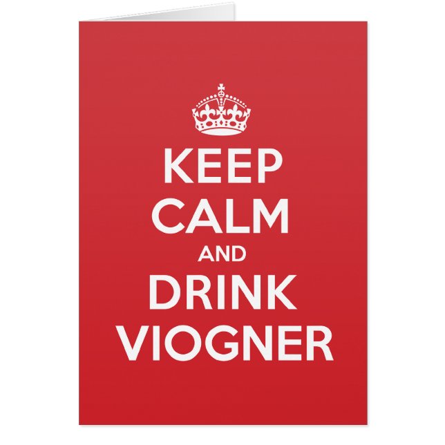 Behalten Sie ruhige Getränk Viogner (Vorne)