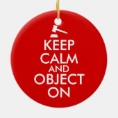 Behalten Sie ruhige Hammer-Verzierung für Keramikornament (Hinten)