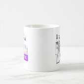 Behalten Sie ruhige Hochzeit Kaffeetasse (Mittel)