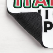 Behalten Sie ruhige Italiener Mousepad (Ecke)