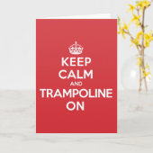 Behalten Sie ruhige Karte (Gelbe Blume)