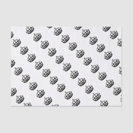 Behalten Sie ruhige Krone Seidenpapier (Vorderseite)