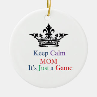 Behalten Sie ruhige Mama Keramik Ornament