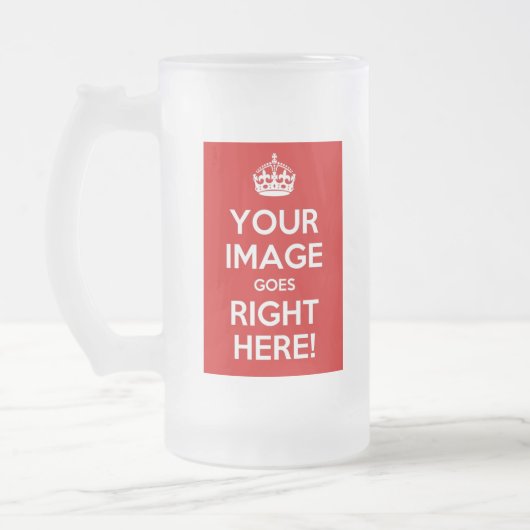 Behalten Sie ruhige mattierte Glasbier-Tasse Mattglas Bierglas (Links)