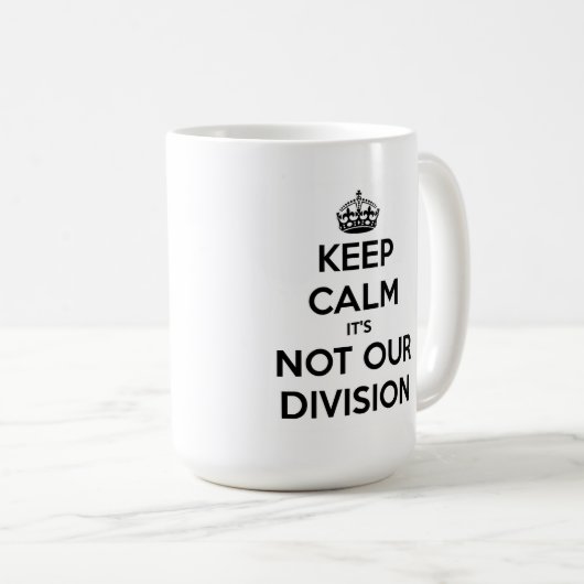 Behalten Sie ruhige Sherlockian Tasse (VorderseiteRechts)