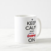 Behalten Sie ruhige Tasse (VorderseiteRechts)