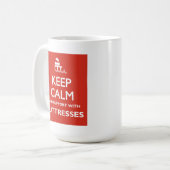 Behalten Sie ruhige Tasse (Vorderseite Links)