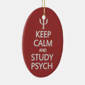 Behalten Sie ruhige u. Studie Psych Keramikornament (Rechts)
