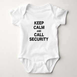Behalten Sie ruhige und Anruf-Sicherheit Baby Strampler