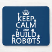 Behalten Sie ruhige und Gestalt-Roboter (in Mousepad (Vorne)