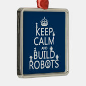 Behalten Sie ruhige und Gestalt-Roboter (in Silbernes Ornament (Rechts)