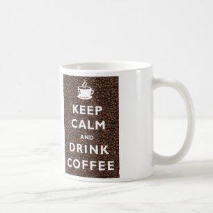 Behalten Sie ruhige und Getränk-Kaffee-Tasse Kaffeetasse
